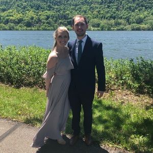 Grey Wedding, Bridesmaid, Guest Dress